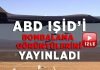 ABD IŞİD’i vurduğu görüntüleri yayınladı