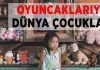 Dünyanın farklı ülkelerinden çocuklar ve oyuncakları