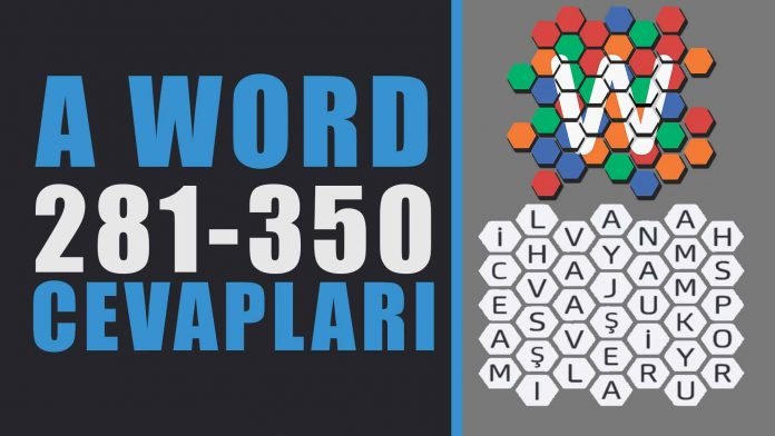 A Word Oyunu cevapları