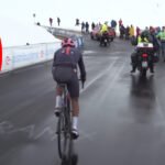 Bisiklet Yarışına Elektrikli Testereyle Daldılar Bisiklet Yarışına Elektrikli Testereyle Daldılar