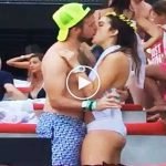 Gelin yabancı biriyle ateşli şekilde öpüşünce düğün iptal oldu