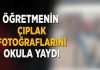 Öğretmenin çıplak resimlerini tüm okula dağıttı
