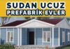 Sudan Ucuz Prefabrik Hazır Evler ve Fiyatları (Konteyner) Ucuz Prefabrik Evler-konteyner