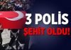 Diyarbakır’da kaza: 3 polis şehit oldu