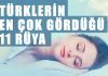Türklerin En Çok Gördüğü 11 Rüya: Diyanet Rüya Tabirleri