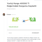 yurtiçi kayıp kargolar